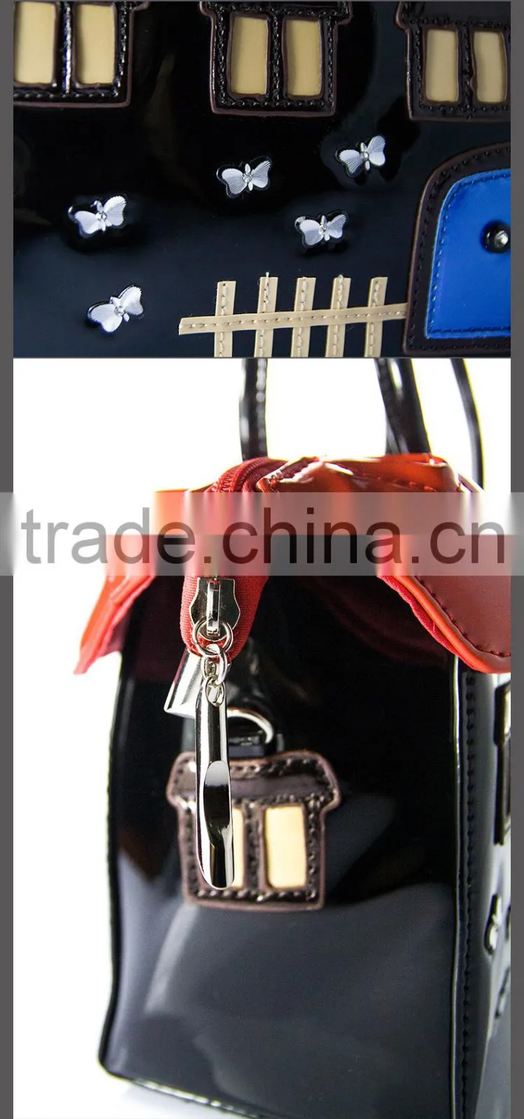 Alibaba Supplier Cartoon Handbag High Quality Women Fancy Handbag