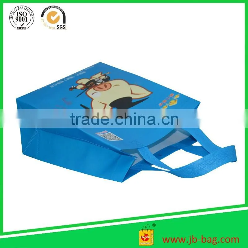 Pink Eco-friendly Non Woven Bag Recycled Folding Non Woven Sonic Bags