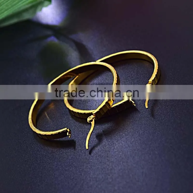 New Product 2016 Unique Gold Plated Jewelry Cheap Fashion Earrings