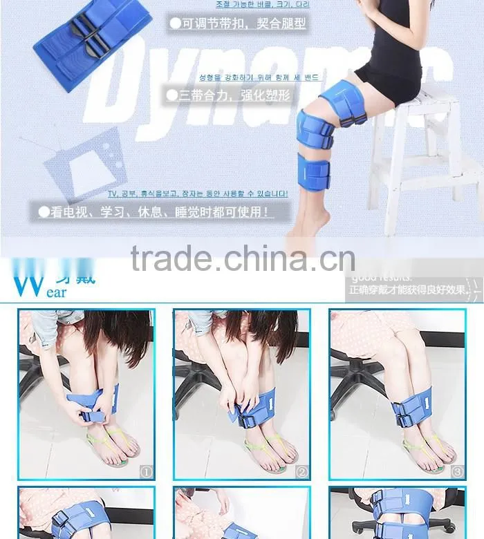 Adjustable Neoprene 3pcs/set O/x-type Leg Corrector Belt