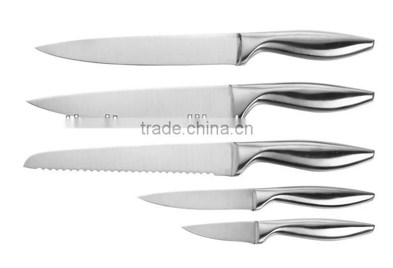 430 S/S HANDLE 6PCS KITCHEN KNIFE SET