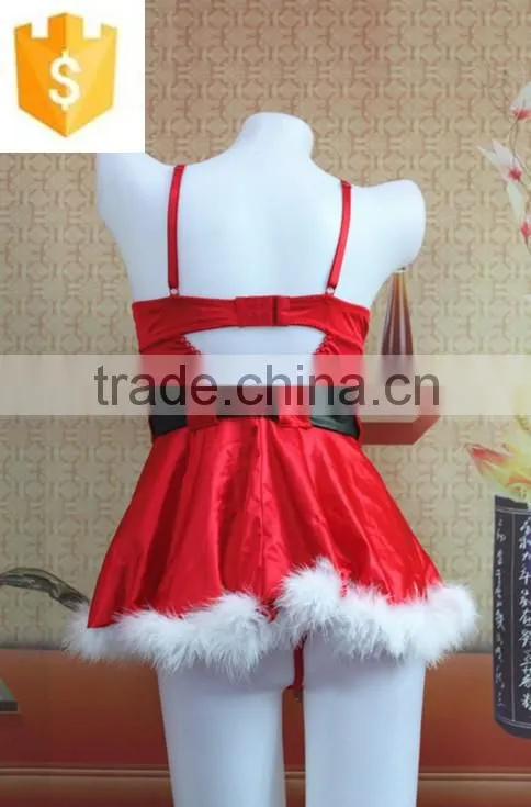 Hot sexy nice open red lingerie /young girls babydoll