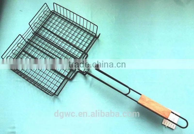 Non-stick all purpose adjustable grill basket