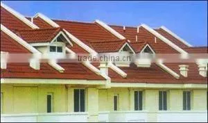 Inorganic yellow pigment for construction