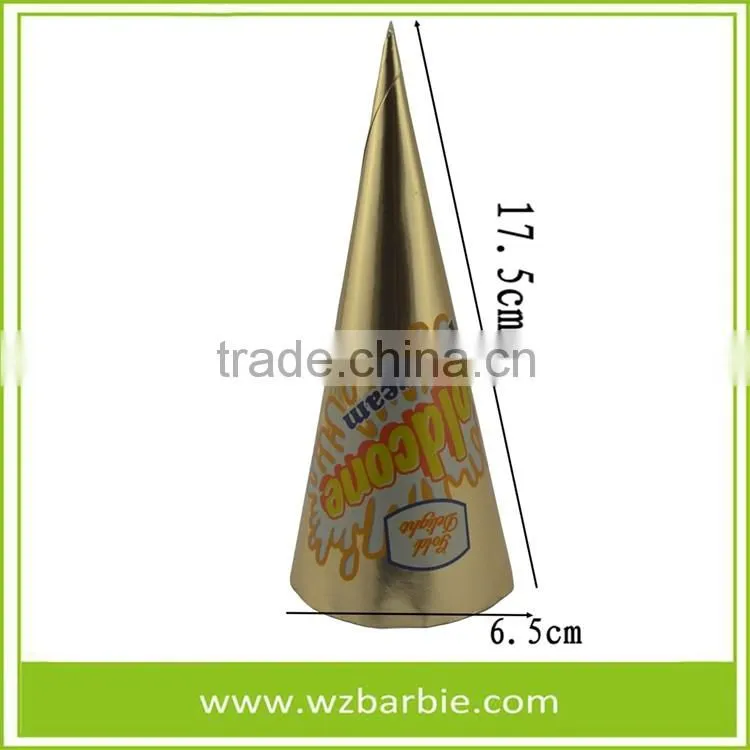 Unique Ice Cream Conocal Cups/Cone Paper Sleeves China Factory