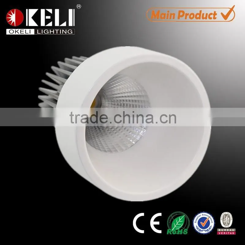 Easily installation round COB led recessed down light