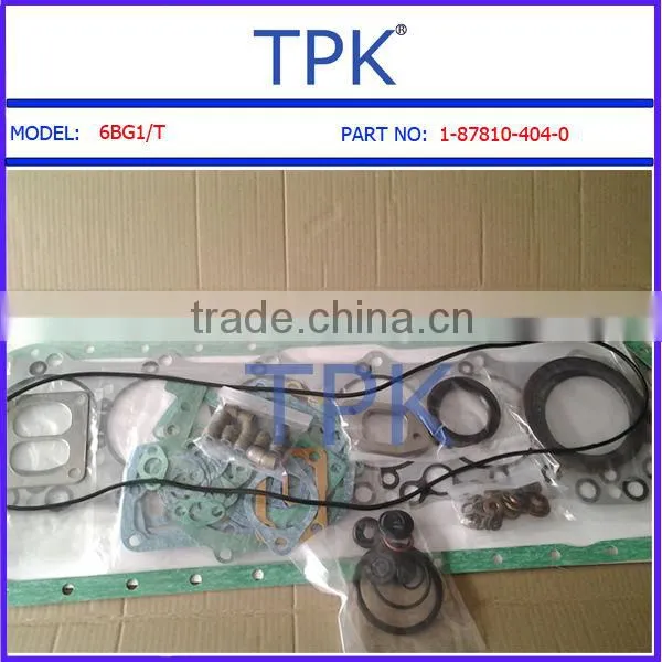 Isuzu 6BD1T Gasket Kit,1-87810-363-0 1-87810-363-1 5-87810-639-5