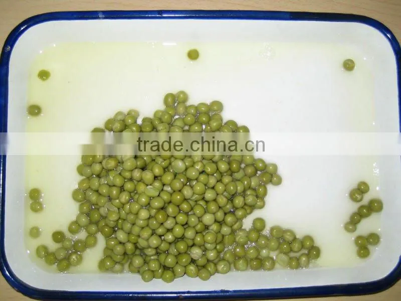 canned green peas
