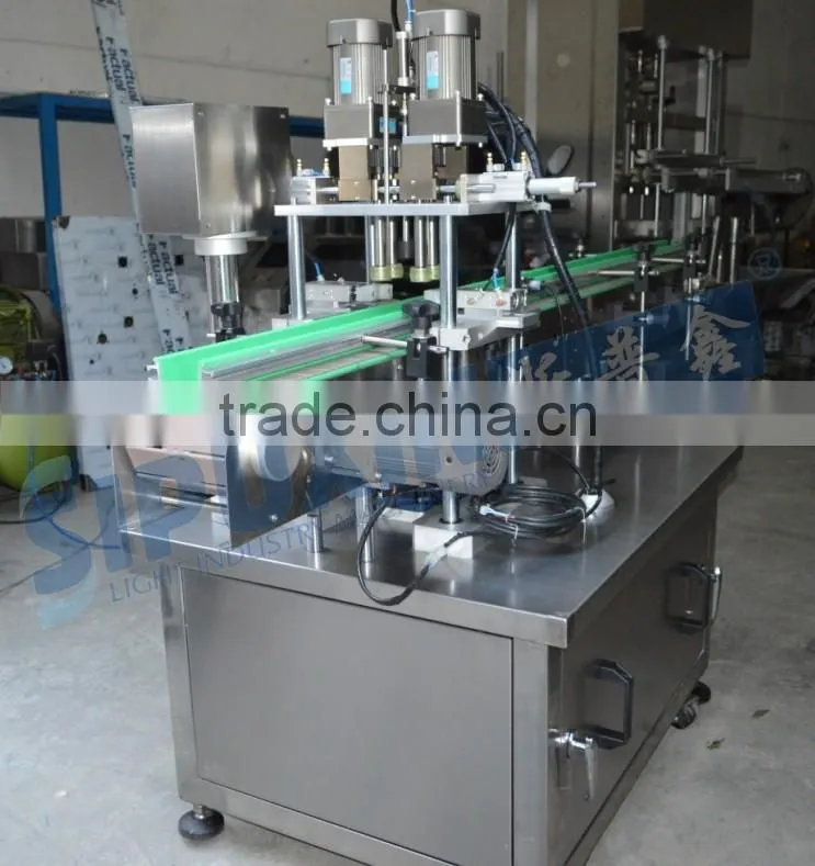 Sipuxin high speed ropp capping machine with cap feeder