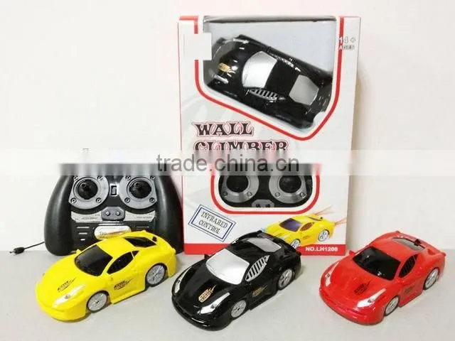 BestOfferBuy 4CH Remote Control RC Spiderman Wall Climbing Climber Stunt Car Toy Blue by bestpd
