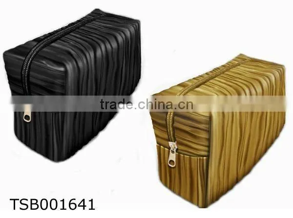 hot sale promotional quilted fabric cosmetic bags