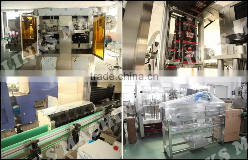 Automatic Double Heads PVC Shrink Bottle Labeling Machine