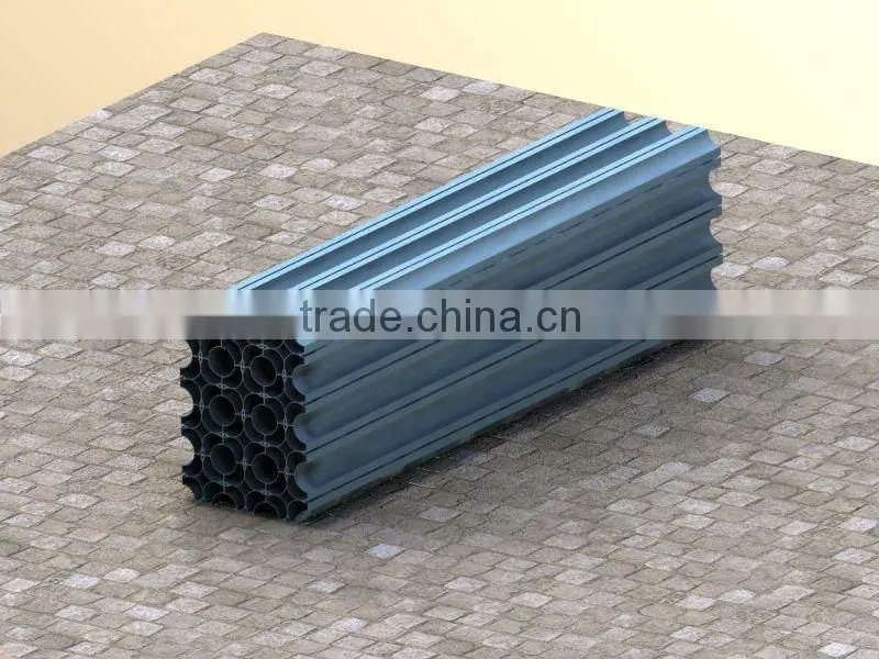 Industrial aluminum 6000series alloy t-slot oxidation, electrophoresis, matte surface finish