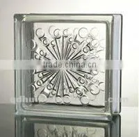 clear /colored glass bricks/decorative glass blocks/parallel