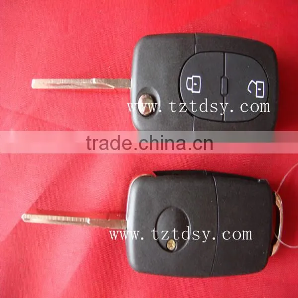 TD Top sale Remote Head car key blade part, remote key fob for VW