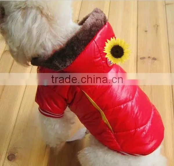 winter warm pet clothes