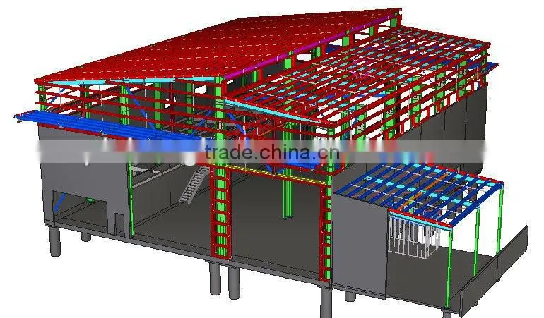 H beam steel structures