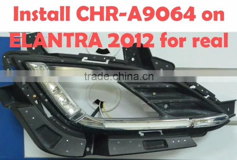 Exclusive Design FOR HYUNDA ELANTRA 2012 CAR DRL Daytime Running LIGHT