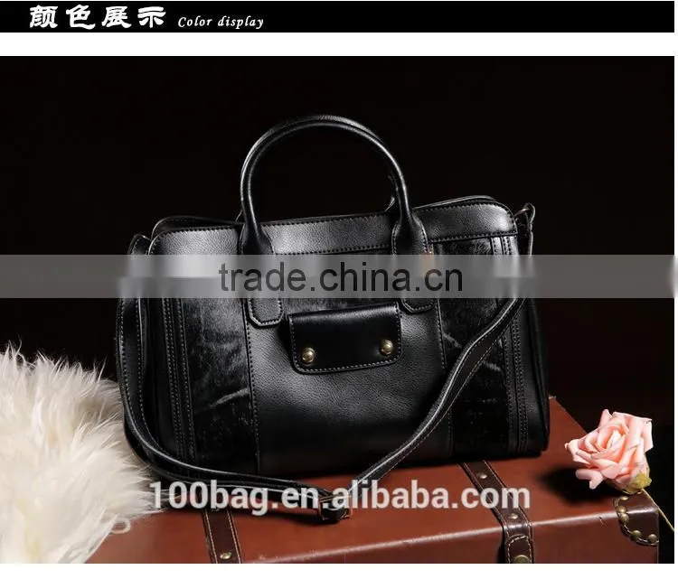 High Quality Genuine Leather Handbag,leather Messenger Bags for girl,women's tote bags Wholesale