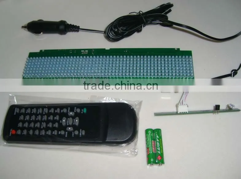 A750 remote led display,led car message sign board