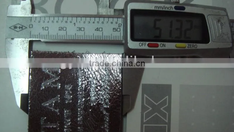 good quality real leather jacket metal patch