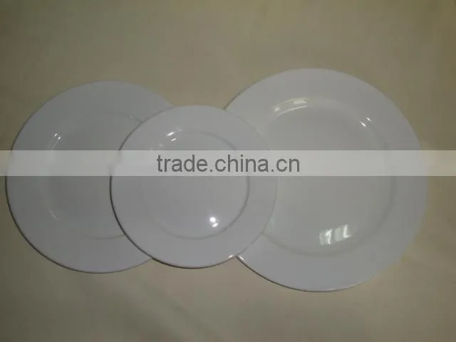 Chinese restaurant dinner set /hotel ceramic dinnerware, porcelain dinner set durable