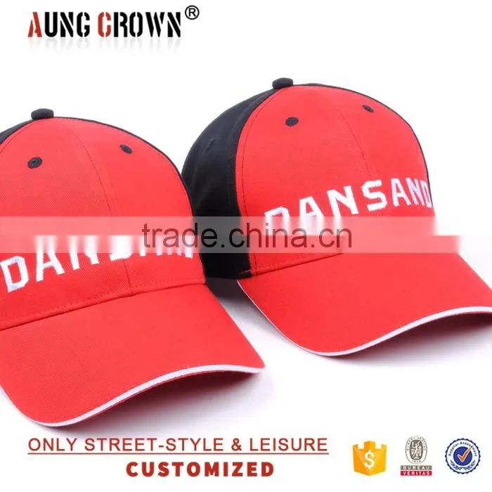 custom embroidery baseball hat from china