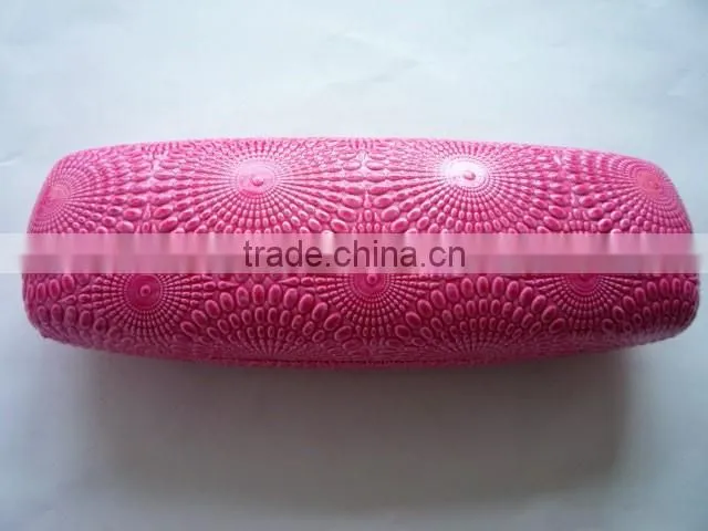 Metal Any Color Hard PU Glasses Case