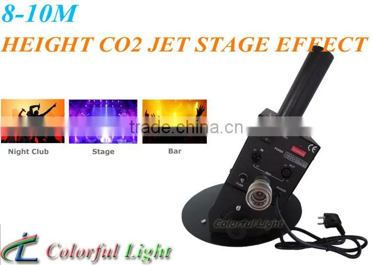 China Supplier Angle Adjustable 8-10m Height CO2 Machine