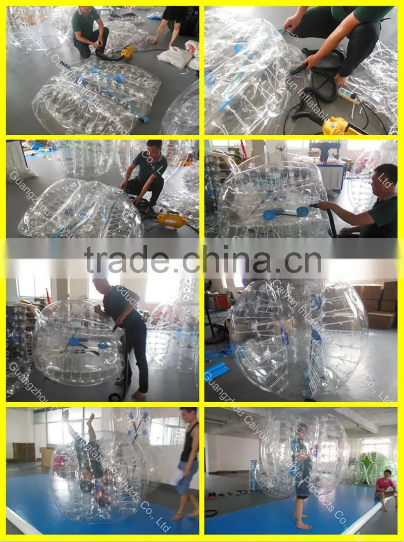 Clear Bubble Ball for football, Inflatable Bubble Ball, Human Bubble Ball