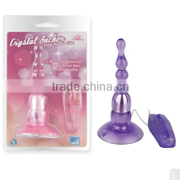 Anal Pleasure Vibrating Butt Plug - Bulbs Probe Sex Toys
