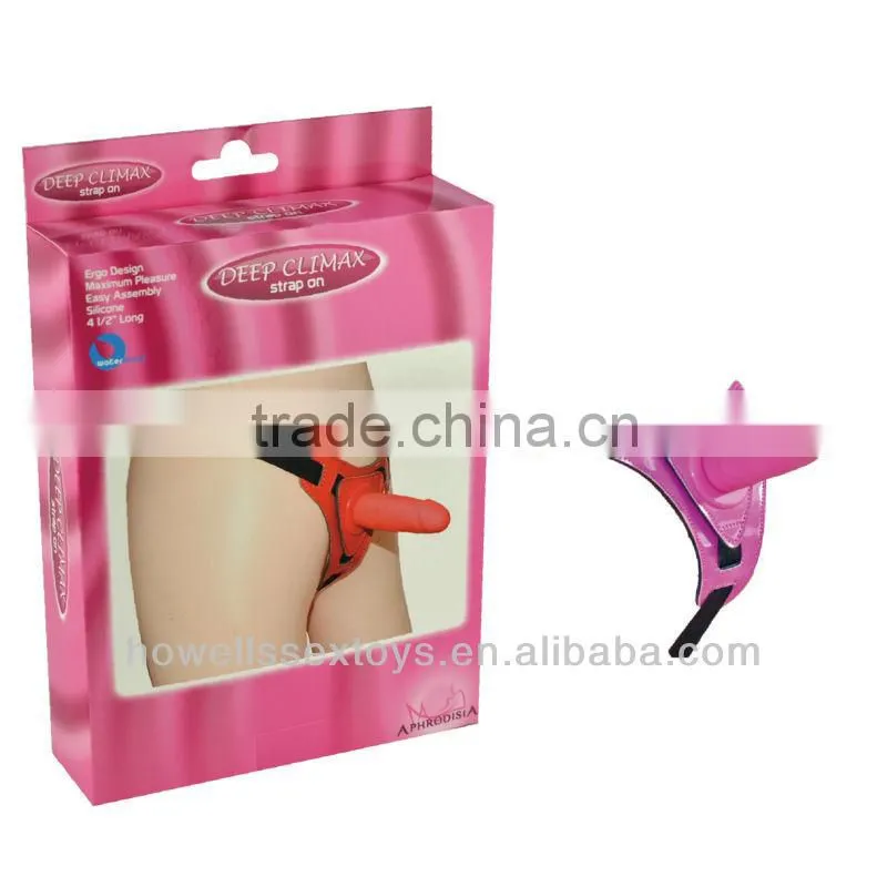 Strap On Dong Lesbian Dildo Toys from Sex Toys Manufacturer
