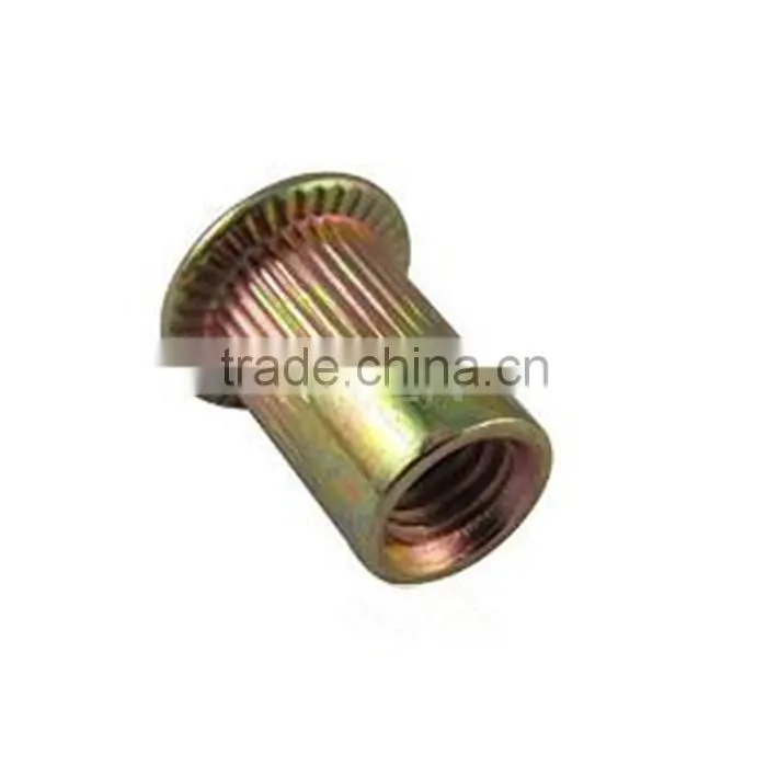 zinc plated Furniture Riveted Nut