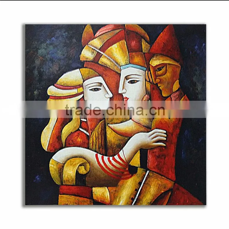indian nude sexy wall art painting wall hanging with hook