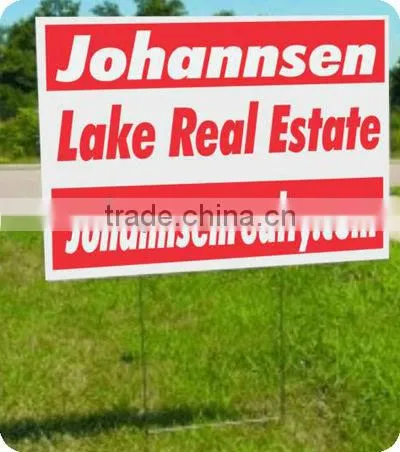 best quality PP Hollow Sheet for yard sign