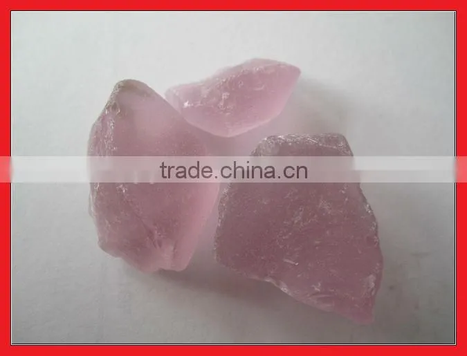Tumbled glass rocks