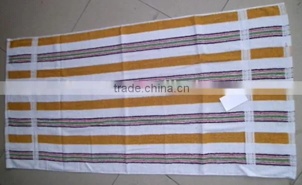 Strip bath towel stock South America