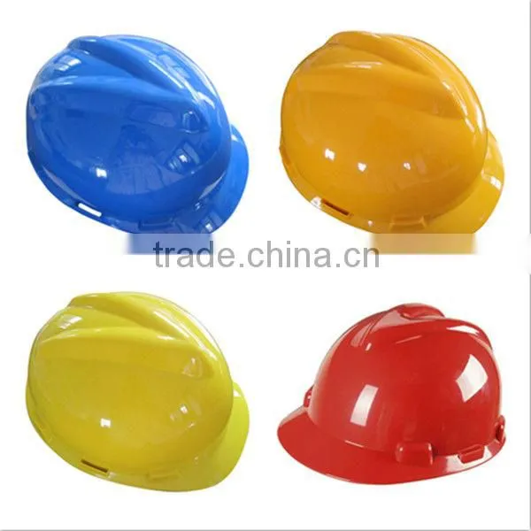 100% ABS shell safety helmet plastic electrical safety helmet security high quality safety helmet made in China