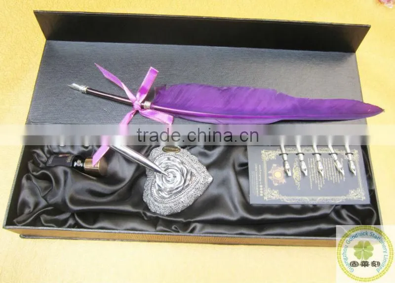 Holiday Decoration & Gift Custom Promotional Quill Pen Set