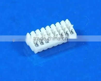 0.8mm Pitch Plastic Housing 02~10, 12, 14~17, 20 pins Electronics Product IDC Connector