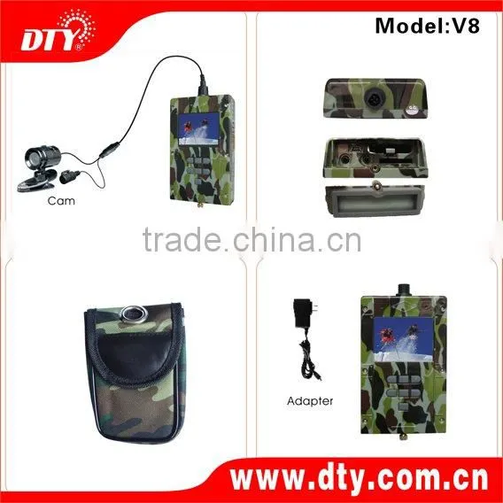 2.5" LCD waterproof rea ltime portable DVR