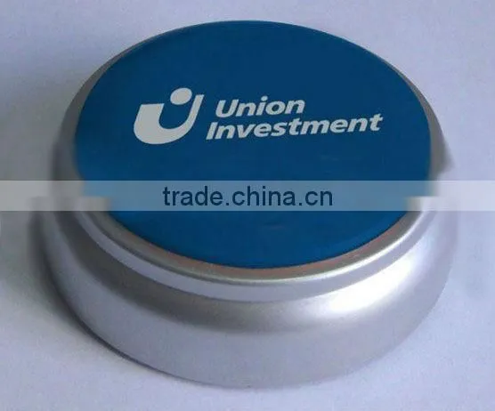 Voice recordable button/recordable easy button for DIY funny gifts