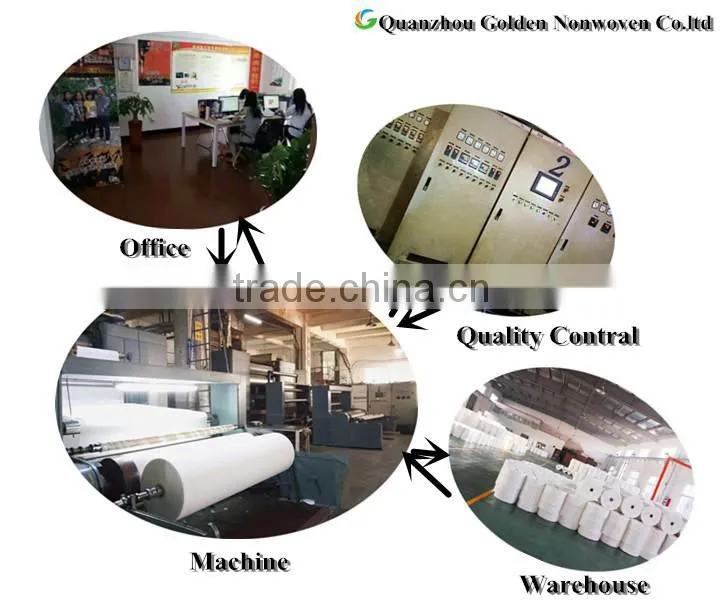 (cross pattern) recycled pp spun-bond non-woven fabric pp cambrelle