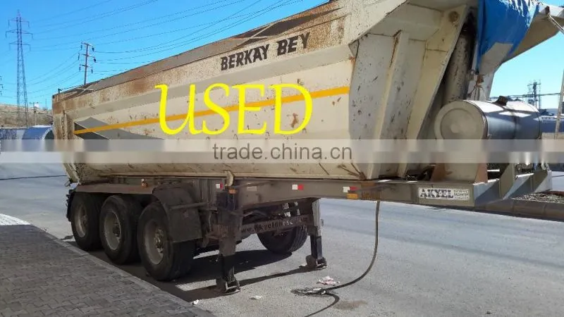 used akyel dump semi trailer model 2010