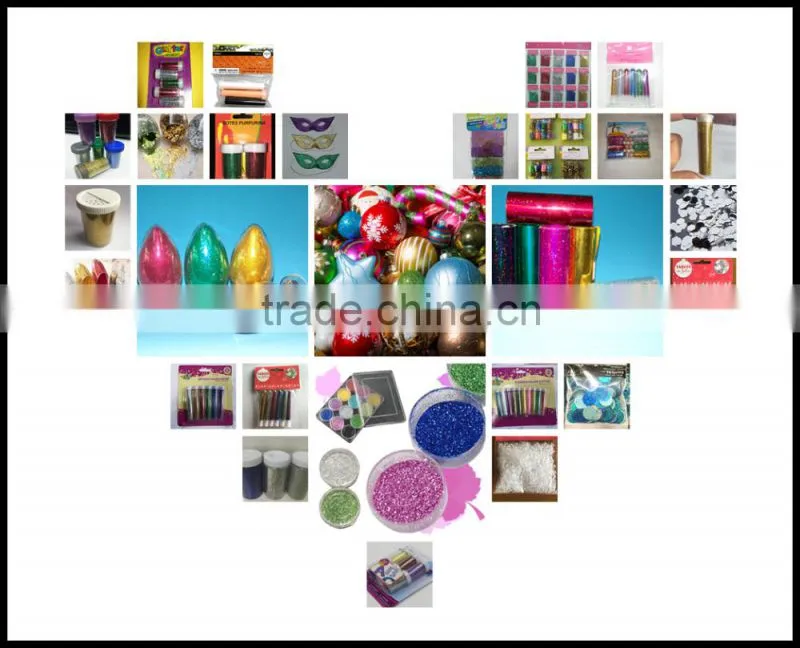 Other Holiday Supplies Type and Christmas Occasion various shape Glitter Powder for Christmas