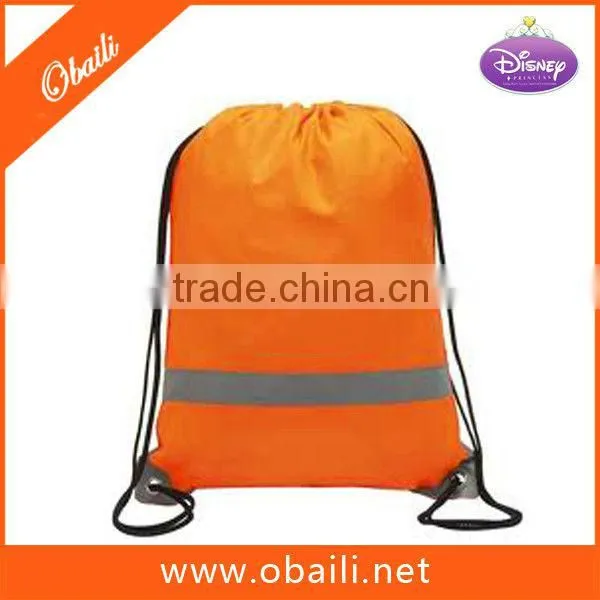 Waterproof polyster drawstring backpack