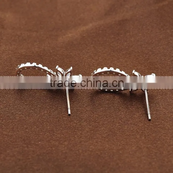 Wholesale Alibaba Silver Cubic Zirconia Jewelry Set