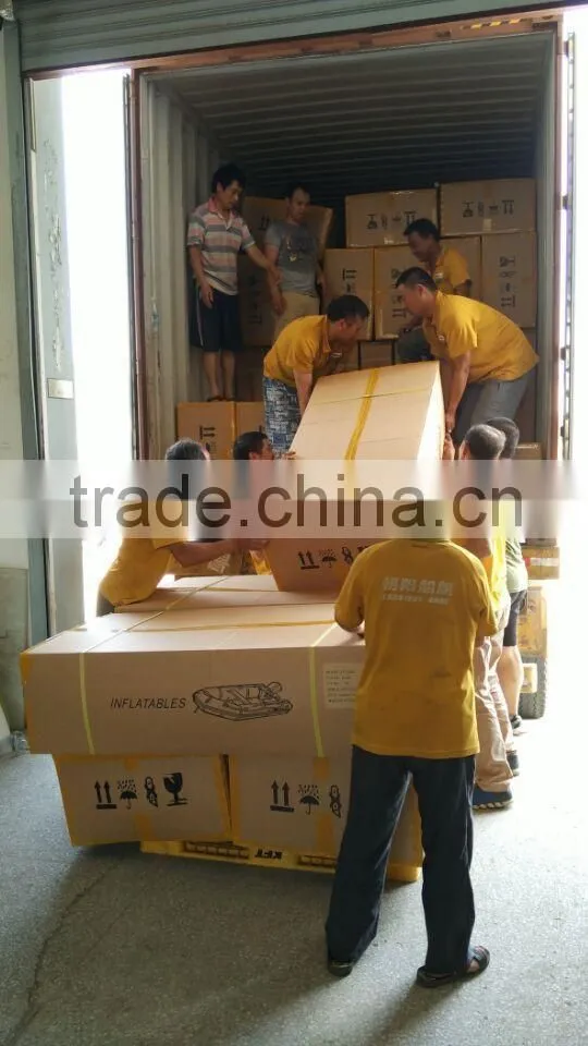 CE Certificated Aluminum floor and 1.6mm pvc 8m-8.5m Big large Inflatable Boat