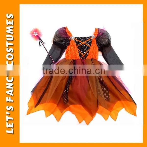 PGCC0082 Hottest !!! 2016 wholesale girls ' costume girl's fancy dress blue lace dress halloween costume halloween costume