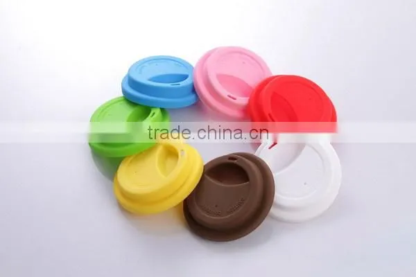 ceramic cup with silicone lid